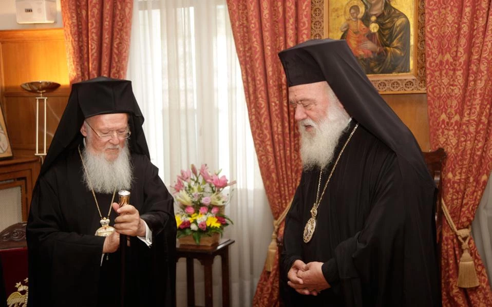 Κλιμακώνεται η κόντρα Βαρθολομαίου-Ιερώνυμου – «Εγώ ειμί η πρώτη Εκκλησία» – Στα άκρα η αντιπαράθεση για την Αυτοκεφαλία στην Ουκρανία